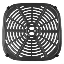 Air Fryer Replacement Tray 22.5cm Nonstick Plate Durable Removable for Kitchen Meal Prep Batch Cooking Reheating Leftovers