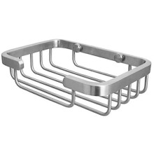 Soap Dish SUS 304 Stainless Steel Wall Mounted Satin Nickel Wire Soap Saver Basket for Bathroom Shower and Kitchen Storage