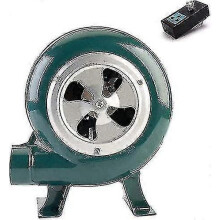 Elektrisches Schmiedegebläse 220V 60W mit Drehzahlregler, Zentrifugalmotor aus reinem Kupfer für Grill, Kamin und Ofen