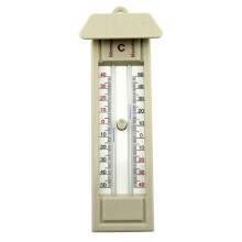 Gewächshausthermometer mit Max/Min-Funktion, -40C bis 50C, Celsius/Fahrenheit für Innen- und Außenbereich
