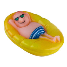 Lustiges, menschenförmiges, schwimmendes, wasserdichtes und präzises Poolthermometer für Schwimmbäder, Whirlpools, Teiche und Aquarien.