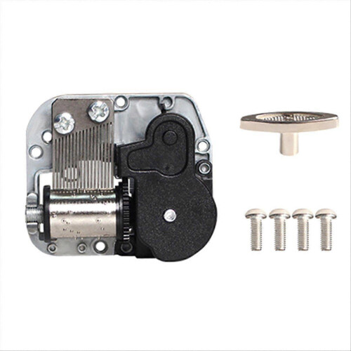 Music Box Movement DIY Clockwork Type Musical Accessory Iron Material for Handcraft Creation Projects