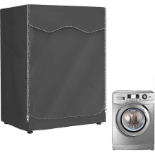 Wasmachinehoes compatibel met 4,5 cu.ft modellen, waterdicht Oxford-stof, 60x60x85 cm, voorzijde opening