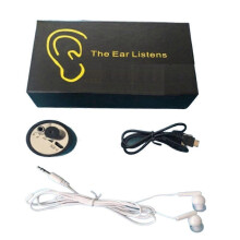Water Leak Detector Plastic Pipe Test Tool with Sound Amplification Sensitive Wired Headset for Various Plumbing Pipes