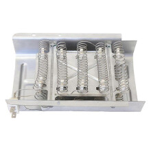 Verwarmingspatroon voor wasdroger compatibel met Whirlpool Kenmore Sears Maytag 279838 240V 5400W zilver metaal