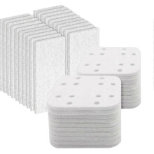 Filtri decalcificanti e cuscinetti aromatici compatibili con umidificatori Levoit LV600HH LV600S OasisMist, confezione 40 pezzi, bianco
