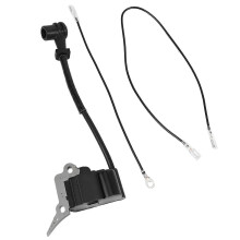Ignition Coil Parts Compatible with 25Cc 2500 4-Stroke Petrol Chainsaw Trimmers, Black ABS Material