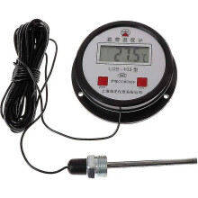 Industrielles digitales Hochtemperatur-Kesselthermometer mit 10-m-Sonde, LCD-105-Display, batteriebetrieben, -50 C bis 200 C