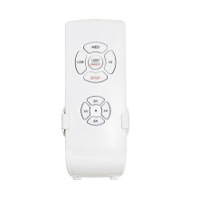 Ceiling Fan Light Remote Control Kit 220V Compatible with All 3 Speed Ceiling Fan Lights Timing Control Wind Speed Adjustment White Black Plastic