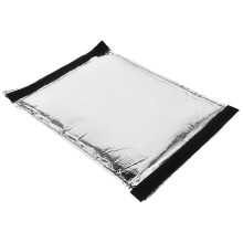Insulated Box Divider Boards 43L-48L Aluminium Foil Temperature Retaining Partition Pads for Takeaway Food Cooler Boxes Restaurant Use