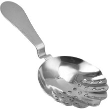 Setaccio per cocktail in acciaio inox 304 con manico ergonomico, filtra polpa e ghiaccio per succhi e bevande