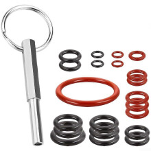 Kit di guarnizioni O-ring compatibile con macchine da caffè Spidem, 21 pezzi con chiave a testa ovale per manutenzione e prevenzione perdite