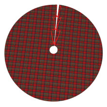 Christmas Tree Skirt Plaid 36 Inch
