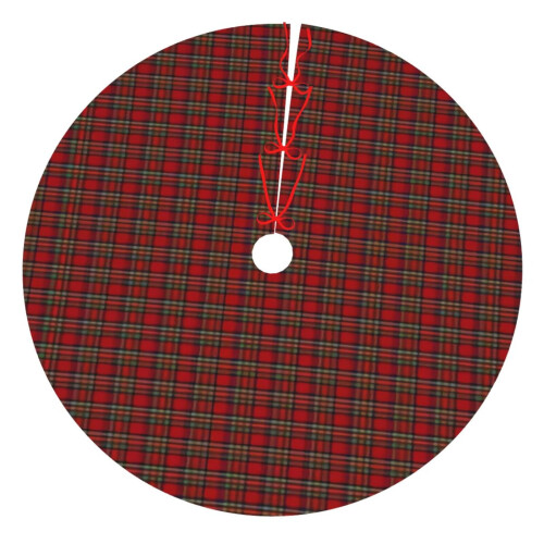 Christmas Tree Skirt Plaid 36 Inch