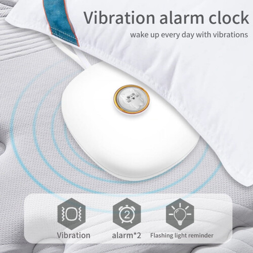 Stummer Vibrationswecker mit Bettvibrator