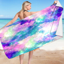 Mikrofiberstrandhandduk 75x150cm – Lätt &