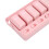 Rosa 7-Tage-Tabletten-Organizer 1,5 cm 7 Fächer 9