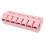 Rosa 7-Tage-Tabletten-Organizer 1,5 cm 7 Fächer 12