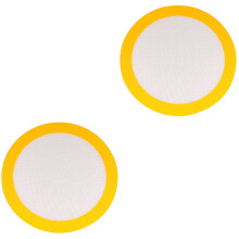 Moule à gâteau rond en silicone résistant à la chaleur (2 pièces)