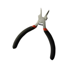 Mehrzweck-Metallzange mit breiter Spitze und ergonomischem Griff