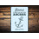 Plaque murale en métal Anchor 12 x 8 pouces 1