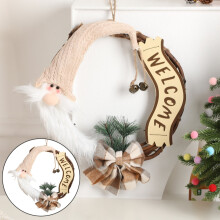 Kerstversiering voor huisdecoratie, deurkrans