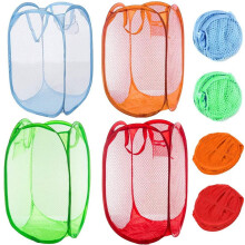 Ciseán Níocháin Pop-Up Mogaill le Póca Taobh, Fillte 16cm