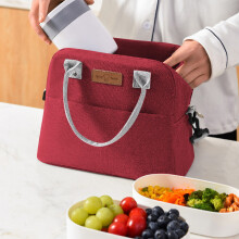 Sac à lunch isotherme en polyester pour le travail ou les pique-niques