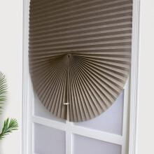 2 Pack Pleated Paper Blinds – Cut-to-Size, Cordless,