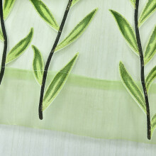 Gjennomsiktig gardinpanel i Willow Voile – Polyester, pastoral stil