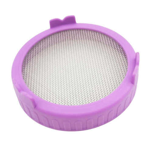 Plastic Sprouting Lid Mesh for Mason Jar 2 pcs
