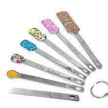 Set di 7 misurini in acciaio inossidabile
