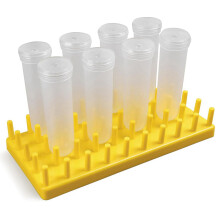 8x50ml kvetinových skúmaviek s držiakom na stojan