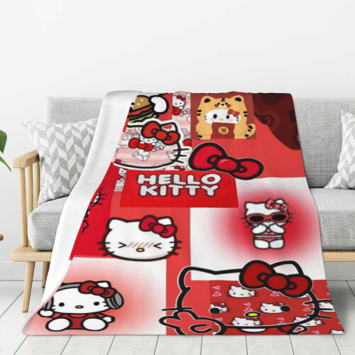 Couverture polaire Hello Kitty 101,6 x 76,2 cm