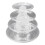 Suporte para Macarons de 4 Andares em Plástico Transparente 1