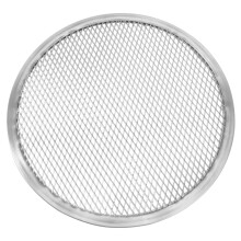 Grille à pizza ronde en aluminium 17 pouces