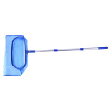 Zwembadschepnet met telescopische steel, aluminium frame.