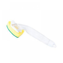Brosse éponge de cuisine avec manche et recharges
