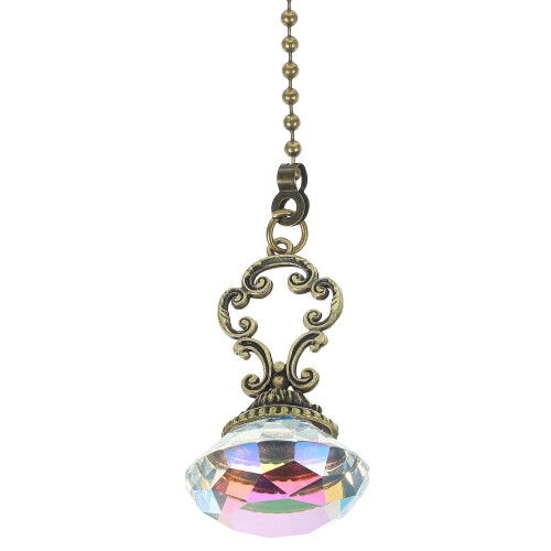 Crystal Knob Pull Chain for Ceiling Fans & Lights