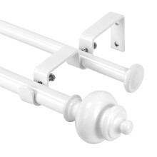 Urbanest dupla függönyrúd szett 5/8" és 1/2" 48-84" fényes