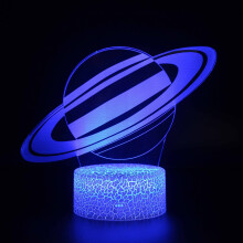 Galaxy Nachtlichtlampe – 16-farbige LED-Schreibtischlampe mit
