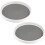 Platou rotativ Lazy Susan, 12 inch, plastic, pachet de 2 1