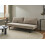 Beliani Sofa Bed 3 Seater ROYKKA Fabric Beige 2