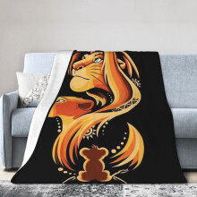 Simba plüss takaró 102x76 cm-től 202x152 cm-ig