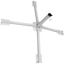 Pied de parasol de plage en acier – 85 x 85 x 30 cm