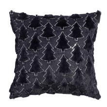 Funda de almohada navideña suave y decorativa de 20x20 pulgadas.