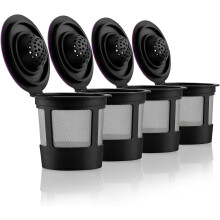 4 filtres K-Cup réutilisables pour Keurig 1.0 et 2.0