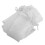 White Organza Drawstring Gift Bags 26x6cm (50 pcs) 1