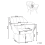 Beliani Armchair TORUD Fabric White 3