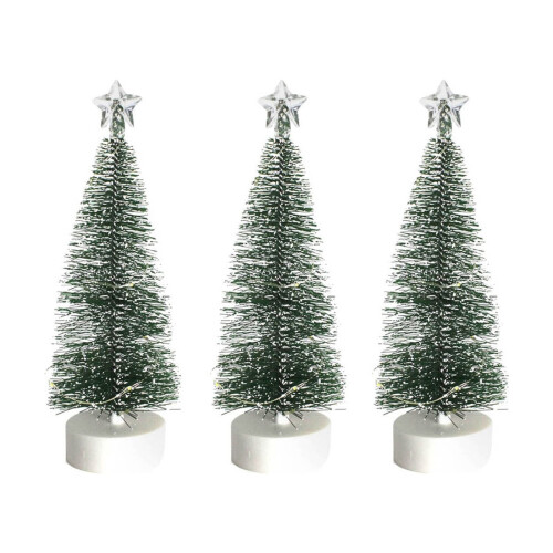 LED Christmas Tree Lights 3-Pack, Warm White, Indoor